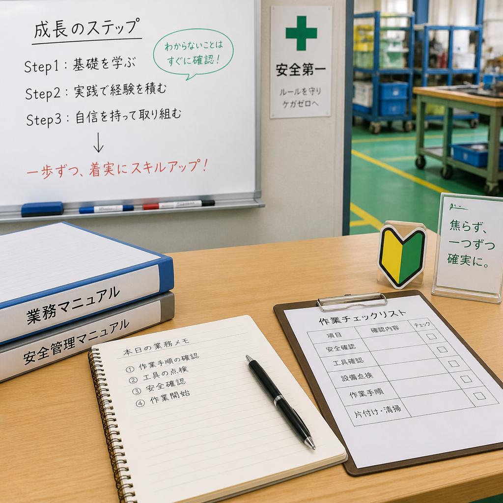 先輩からの手厚い指導