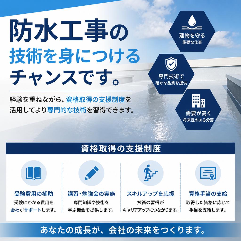 技術を磨くスキルアップ支援